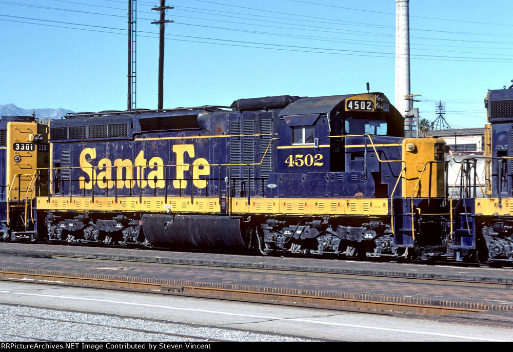 Santa Fe SD24 ATSF #4502